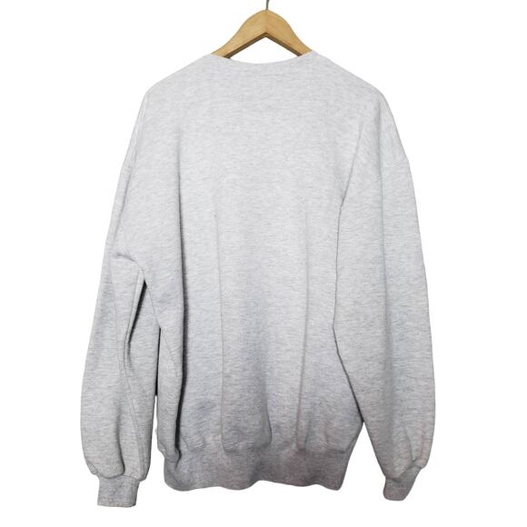 Vintage Espree Graphic Sweatshirt 90s Repro Grey Long Sleeve -  XL - Picture 4 of 6